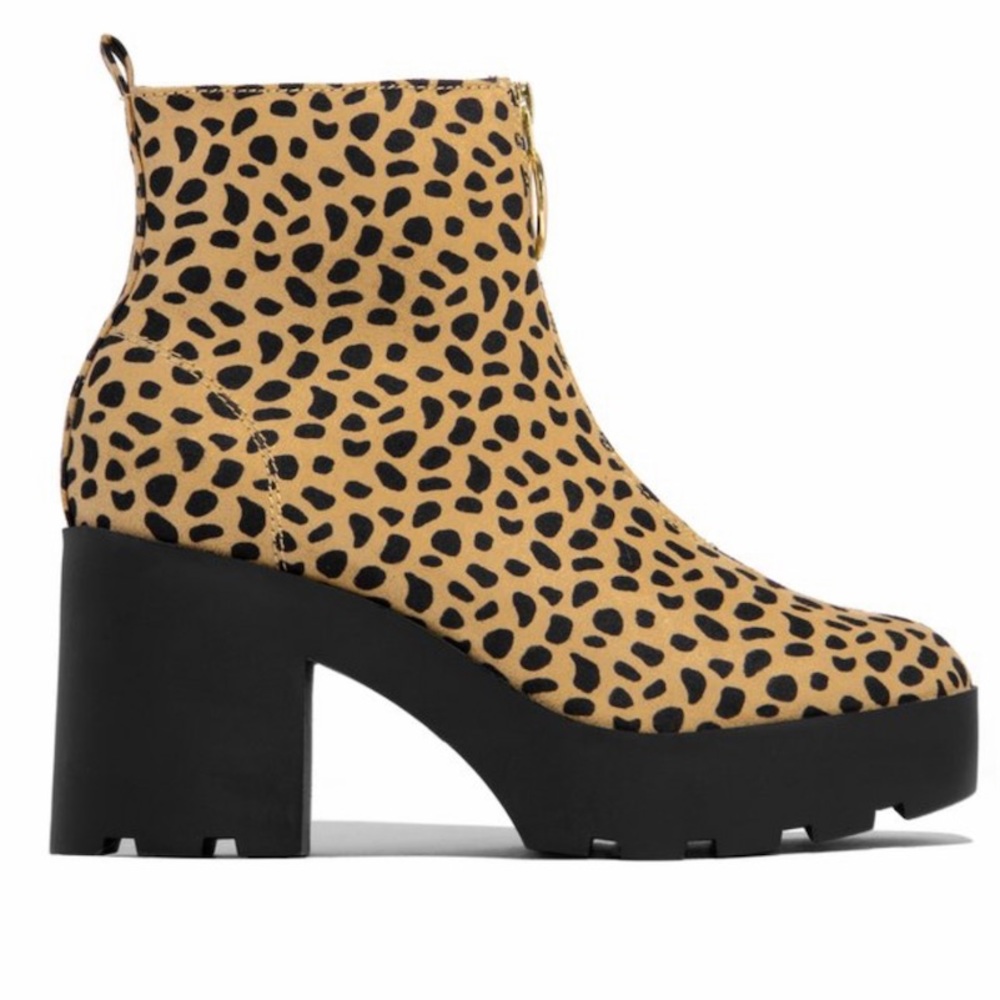 Sarah Cheetah Ankle Bootie - Picture 2 of 5
